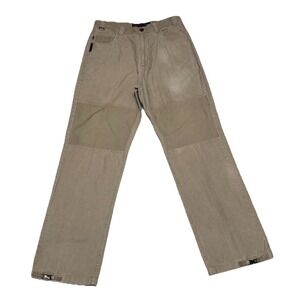 VTG Y2k Phat Farm Textured Pants Beige Wide Leg Baggy Skate Men's 32X33 Rare!!!